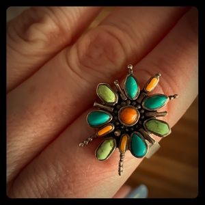 Authentic Zuni Native American ring